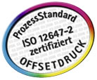 ProzessStandard Offsetdruck; ISO 12647-2 zertifiziert